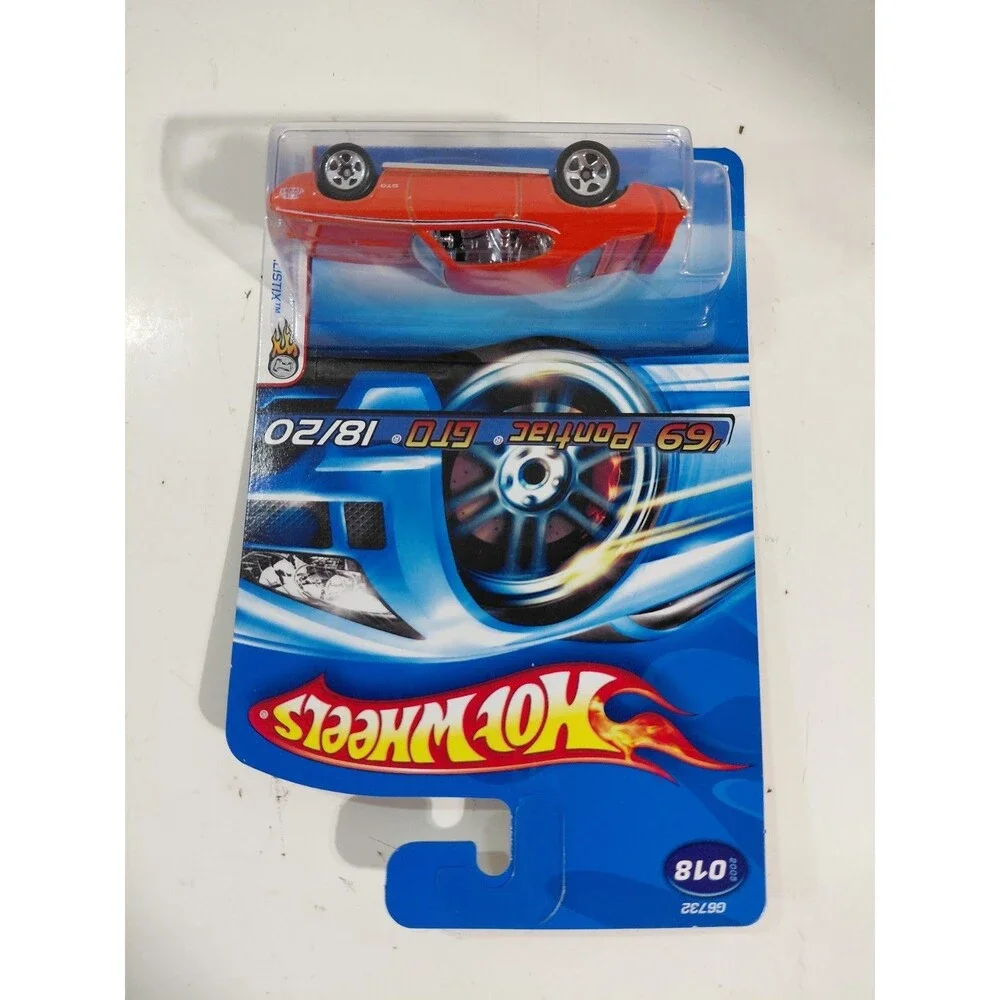 NIP Hot Wheels 05 First Edition 1:64 DieCast 1969 Pontiac Judge GTO Muscle Car B